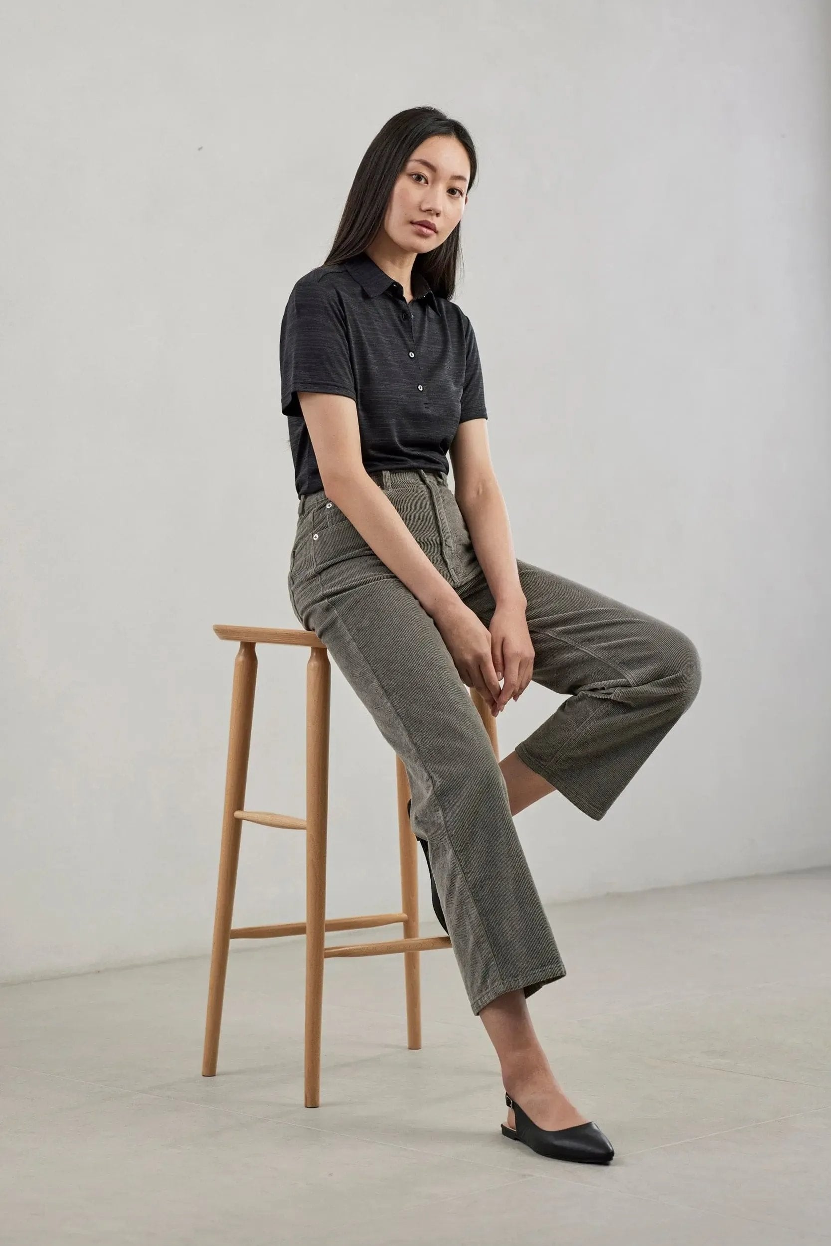 Biz Collection Women's Orbit Polo Shirt P410LS Biz Collection
